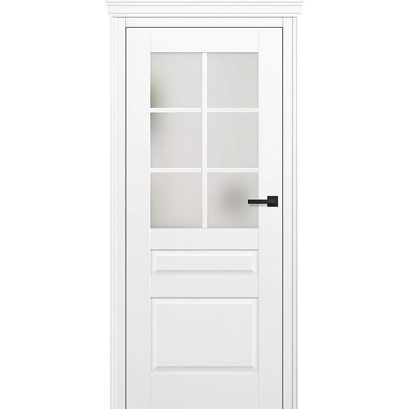 Bílé interiérové dveře Peonia 4 (UV Lak)