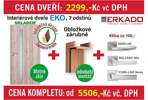 AKCE - 20% na dveře EKO