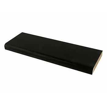 Türschwellen mit Dichtung - Wenge-Lack, 40 x 940 mm