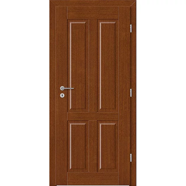 Dýhované Interiérové dveře MALAGA A.8 - Prostý: Cappuccino