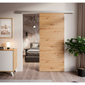 Aluminium Garnýž für HOLZtüren (VILEN-Serie) - Silber