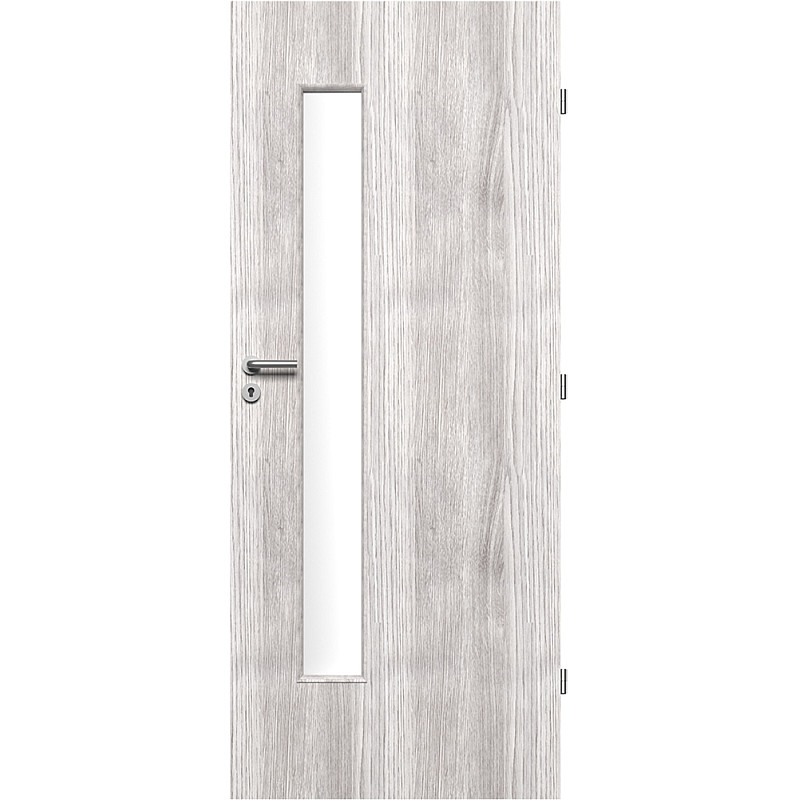 Innentür Irina 3/3 - Eiche silber LAK Innentür Irina 3/3 - Eiche silber LAK