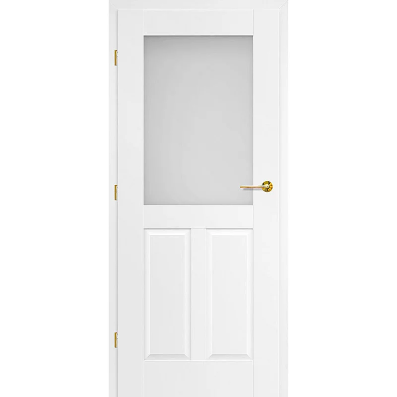 Bílé interiérové dveře Nemézie 11 (UV Lak) - Výška 210 cm