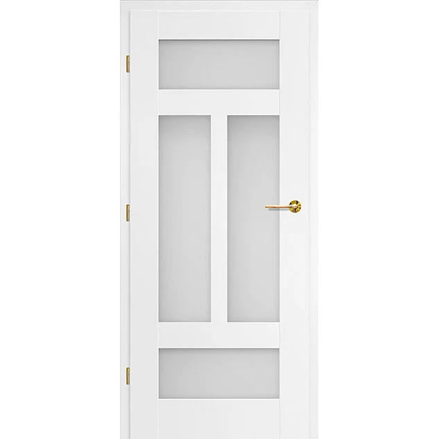 Bílé interiérové dveře Nemézie 13 (UV Lak) - Výška 210 cm