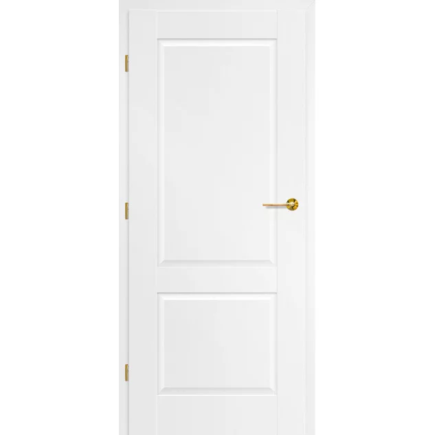 Bílé interiérové dveře Nemézie 8 (UV Lak) - Výška 210 cm