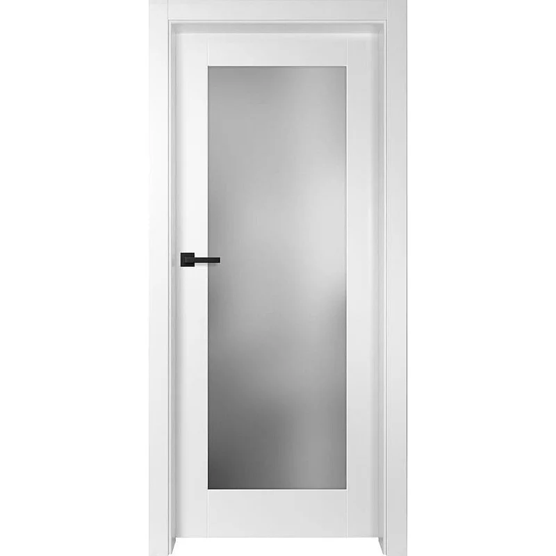 Bílé interiérové dveře Turan 1 (UV Lak) - Výška 210 cm
