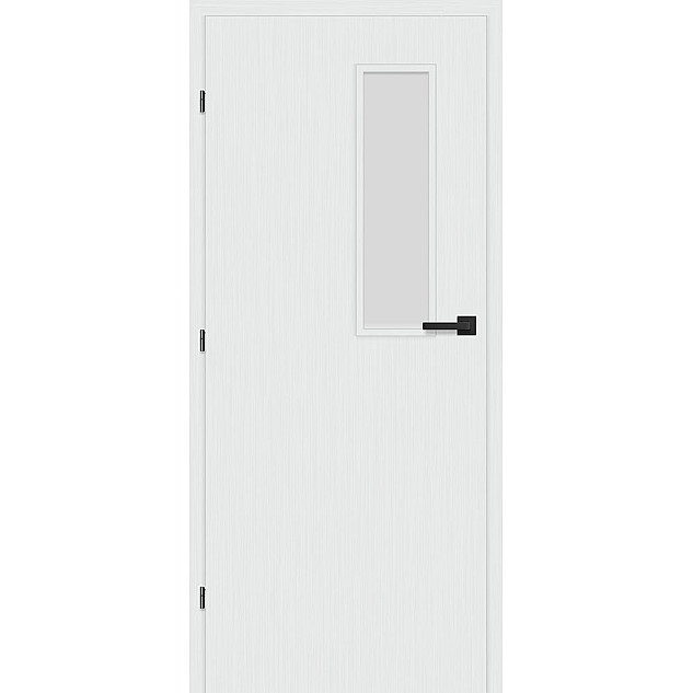 Interiérové dveře ALTAMURA 6 - Kůra bílá PREMIUM