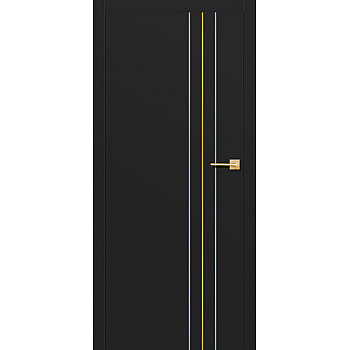 Intersie Lux Gemahlenes Gold 403 - Hohe Tür 210 cm