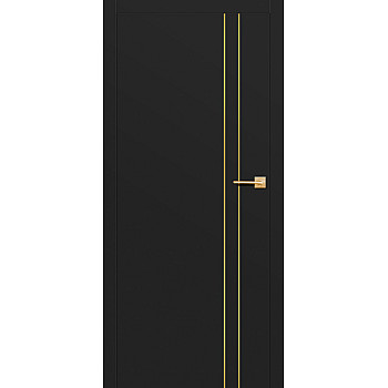 Intersie Lux Gemahlenes Gold 404 - Hohe Tür 210 cm