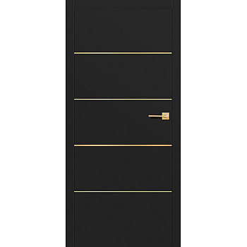 Intersie Lux Gemahlenes Gold 407 - Hohe Tür 210 cm