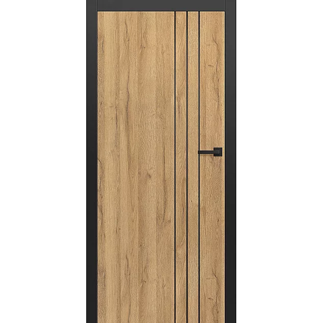 Interiérové dveře Intersie Lux Černá 203 (Výška 243 cm)