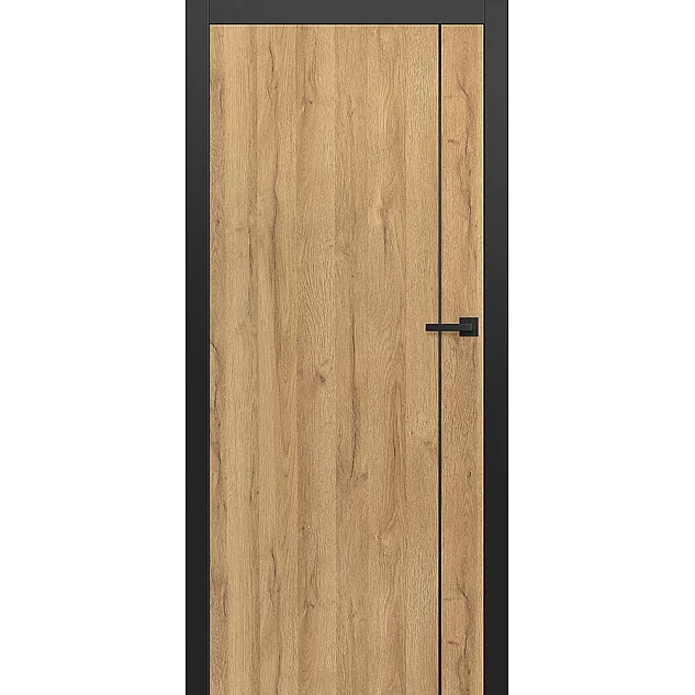 Interiérové dveře Intersie Lux Černá 212 (Výška 243 cm)