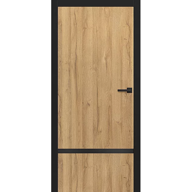 Interiérové dveře Intersie Lux Černá 217 (Výška 243 cm)