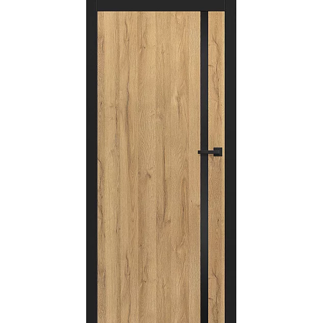 Interiérové dveře Intersie Lux Černá 220 (Výška 243 cm)