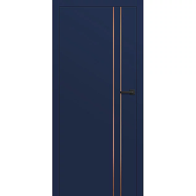Interiérové dveře Altamura Intersie Lux 504 - Kartáčovaná měď, Výška 210 cm
