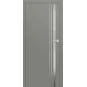 Bezobložkové dveře Intersie Lux 121 Nerez - Světle šedý ST CPL