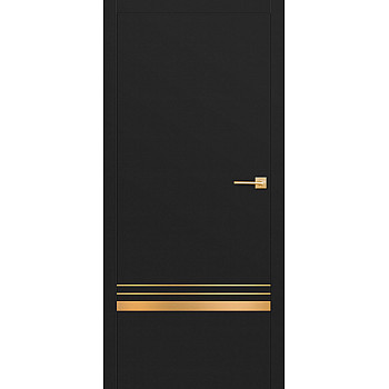Intersie Lux Gemahlenes Gold 418 - Hohe Tür 210 cm