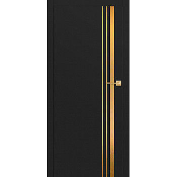 Intersie Lux Gemahlenes Gold 421 - Hohe Tür 210 cm
