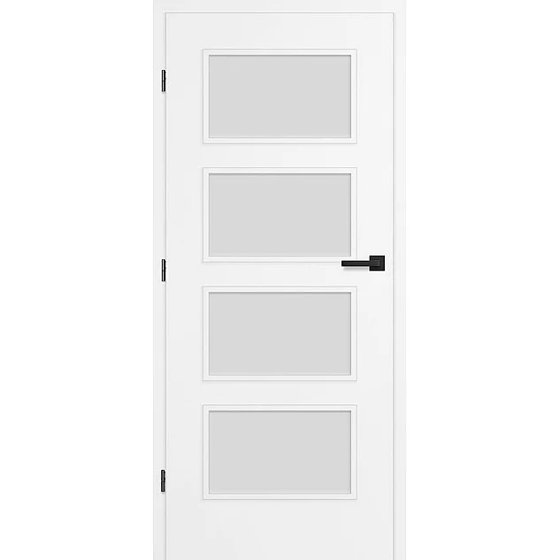 Interiérové dveře SORANO 4 - Bílý ST CPL, Výška 210 cm