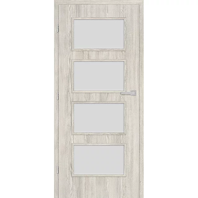 Interiérové dveře SORANO 4 - Borovice šedá ST CPL, Výška 210 cm