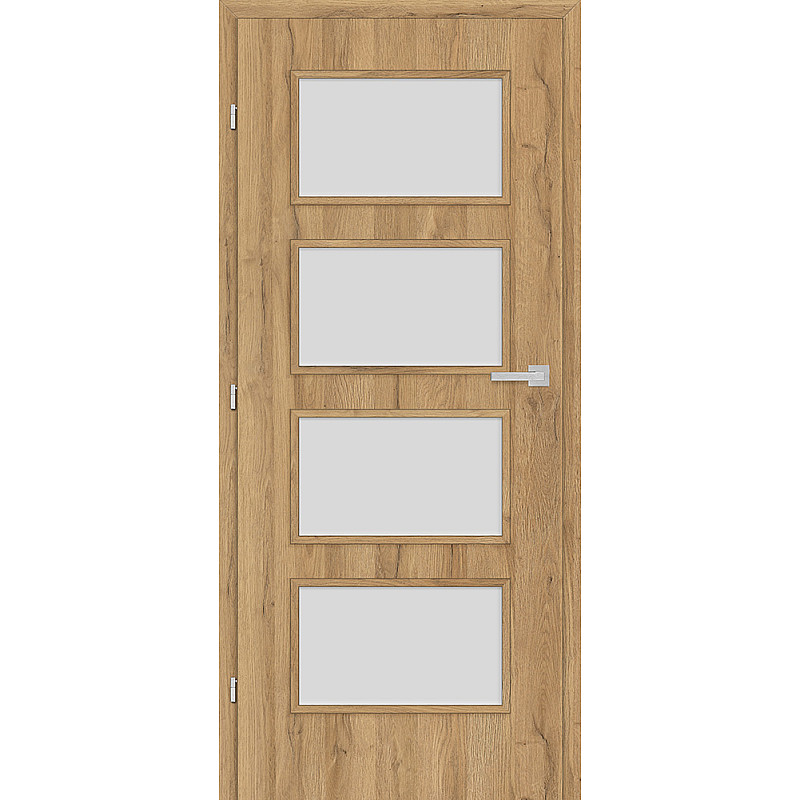 SORANO 4 - Dub Natur Premium, Výška 210 cm Interiérové dveře SORANO 4 - Dub Natur Premium, Výška 210 cm