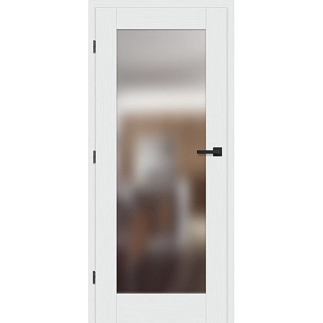 FRÉZIE 7 - Kůra bílá PREMIUM Interiérové dveře FRÉZIE 7 - Kůra bílá PREMIUM