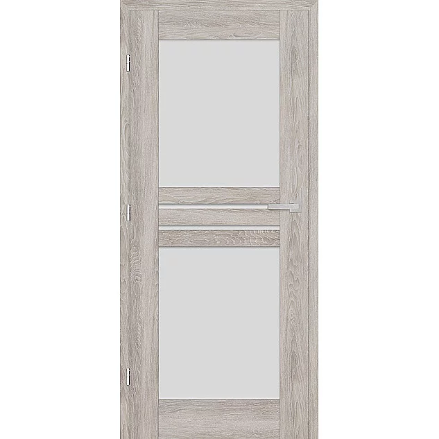 Interiérové dveře JUKA 1 -  Dub šedý 3D GREKO