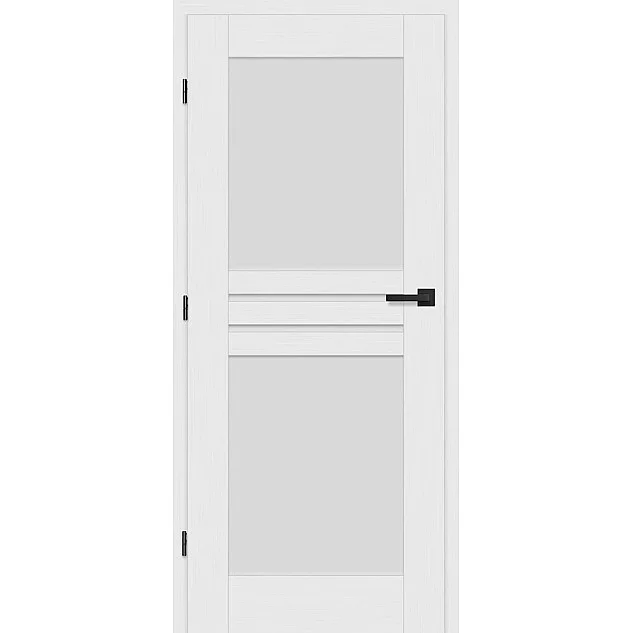 Interiérové dveře JUKA 1 -  Kůra bílá PREMIUM