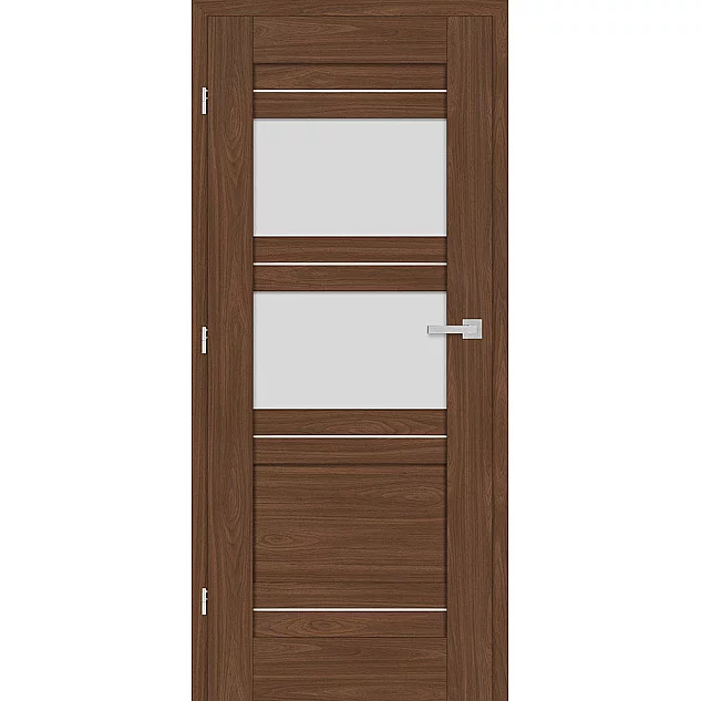 Interiérové dveře KROKUS 2 - Ořech PREMIUM , 70 P, WC