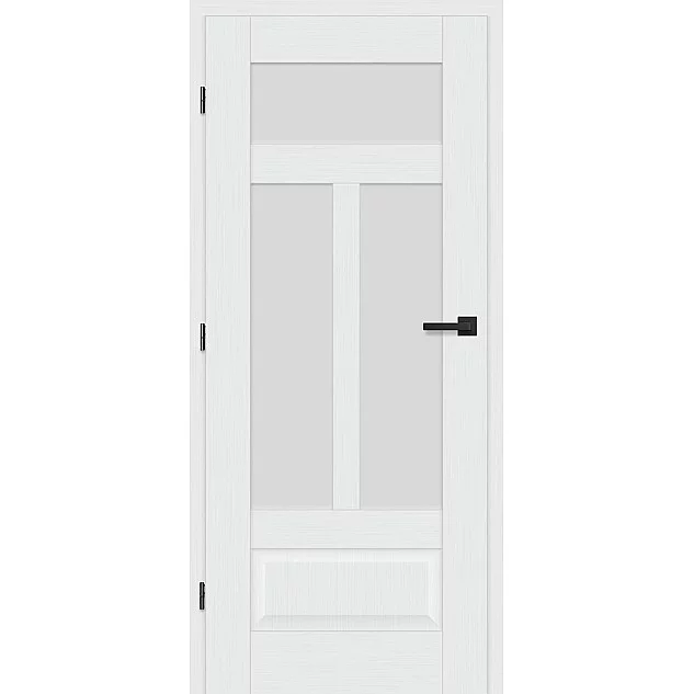 Interiérové dveře Nemézie 9 - Kůra bílá PREMIUM