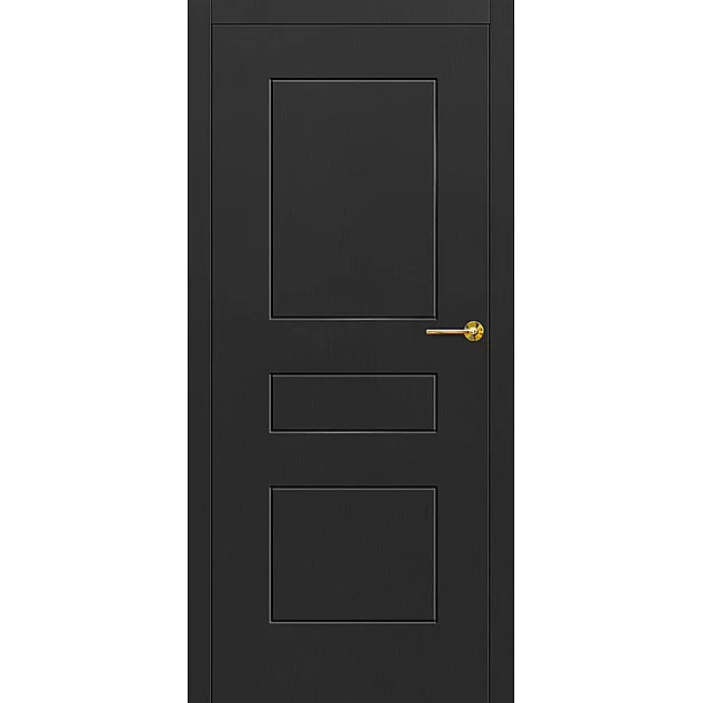  Interiérové Dýhované dveře Anubis 4 - Černá RAL