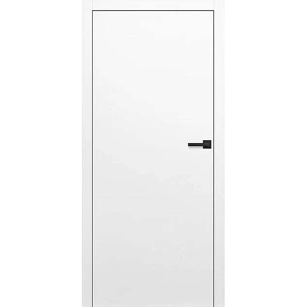 Dýhované Interiérové dveře Uno Premium - Bílá