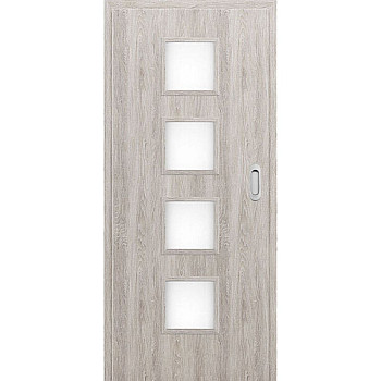 Schiebetüren in der Wand MENTON 5, 6, 7, 8 - Hohe Tür 210 cm