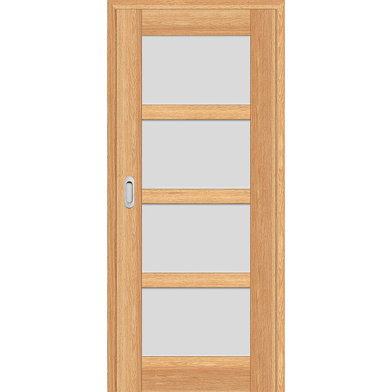 Posuvné dveře do pouzdra Juka 4 - Dub 3D Greko