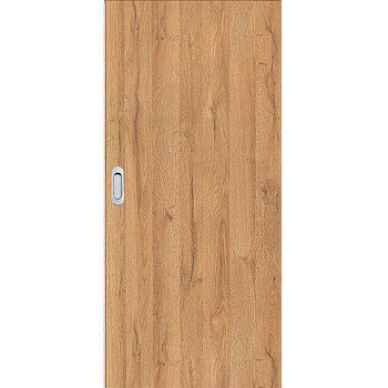 Altamura 1 - Glatte schiebetür in der wand -  Dub Natur Premium