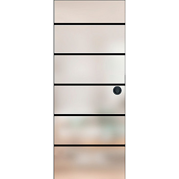 Posuvné sklenené dvere do puzdra GRAF 6
