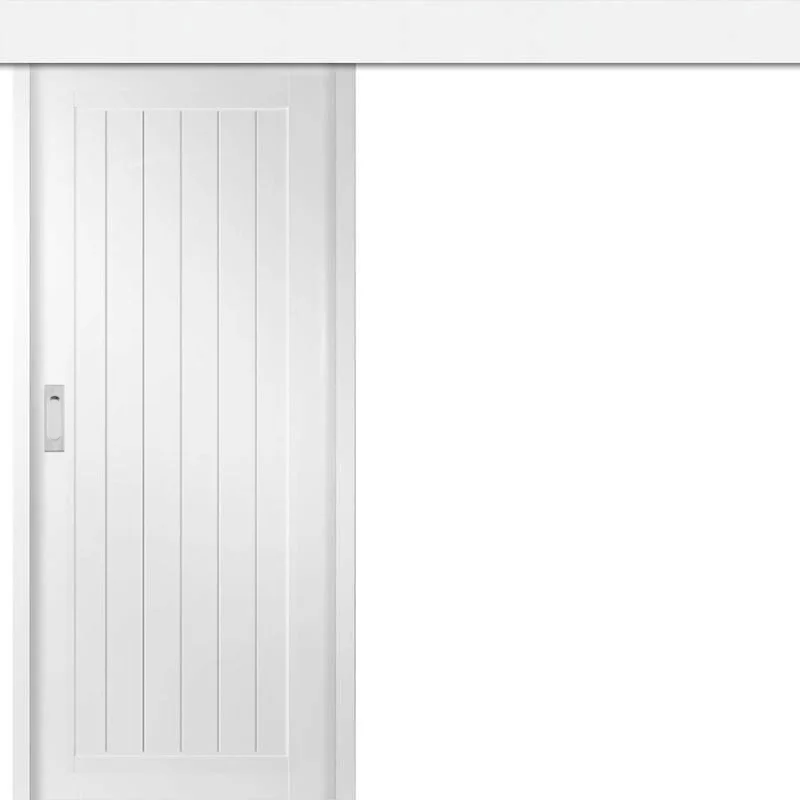 Posuvné dveře na stěnu Turan (UV Lak) - Výška 210 cm