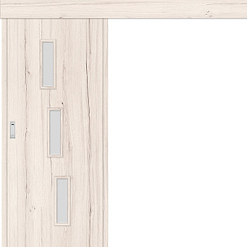 Schiebetür vor der Wand Ansedonia 7, 8, 9 - Hohe Tür 210 cm