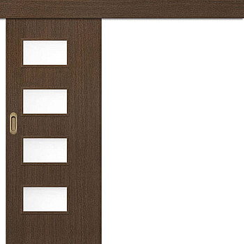 Schiebetür vor der Wand SORANO 9, 10, 11, 12 - Hohe Tür 210 cm