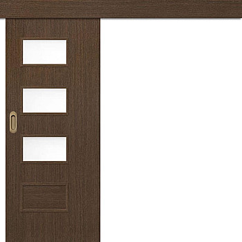 Schiebetür vor der Wand SORANO 9, 10, 11, 12 - Hohe Tür 210 cm
