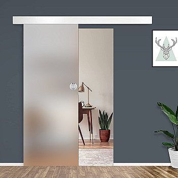 Glasschiebetür vor der Wand GRAF 8 DECORMAT