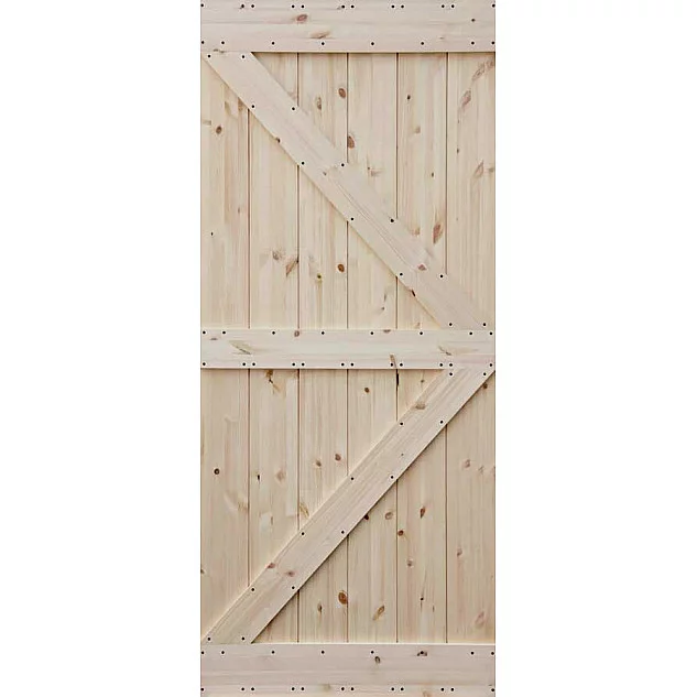 Dřeveny posuvné dveře LOFT RUSTIC K