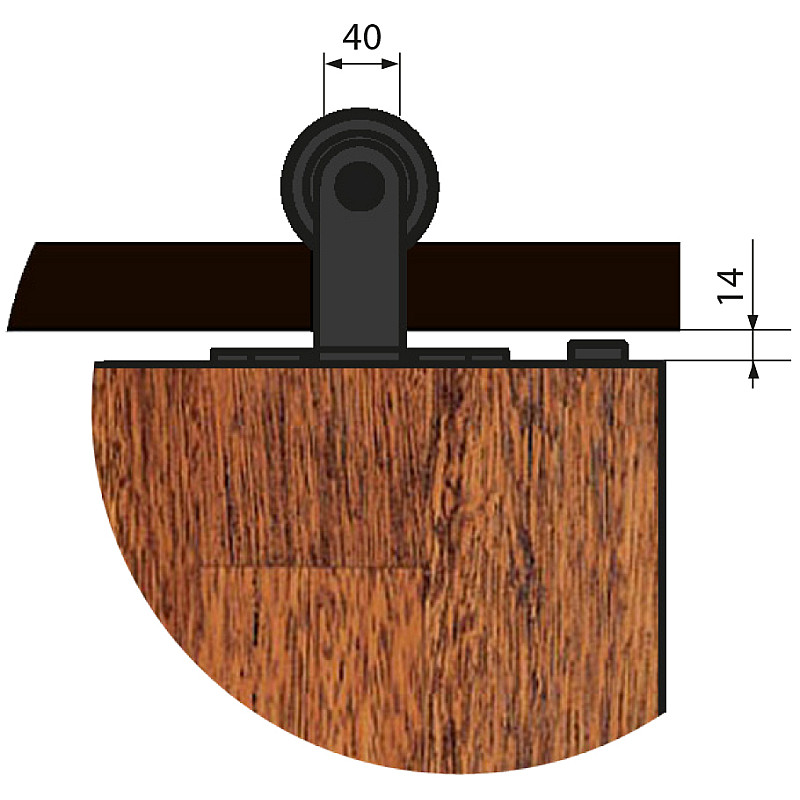 Schiebesystem Design Line - LUNA Schiebesystem Design Line - LUNA