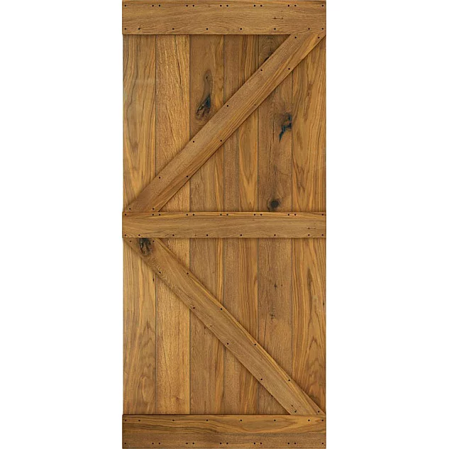 Dřevěné posuvné dveře MODERN RUSTIC K - Dub Bronz