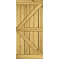 Dřevěné posuvné dveře MODERN RUSTIC K - Dub Prasklina