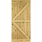 Dřevěné posuvné dveře MODERN RUSTIC K - Dub Rustik