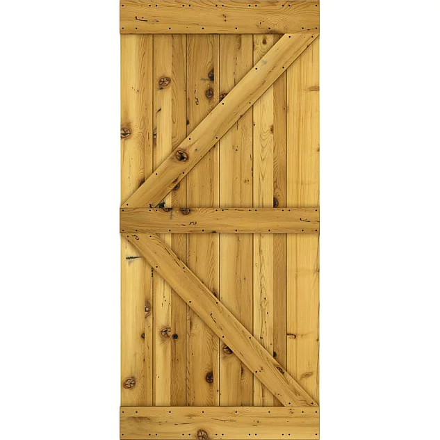 Dřevěné posuvné dveře MODERN RUSTIC K - Smrk Starý