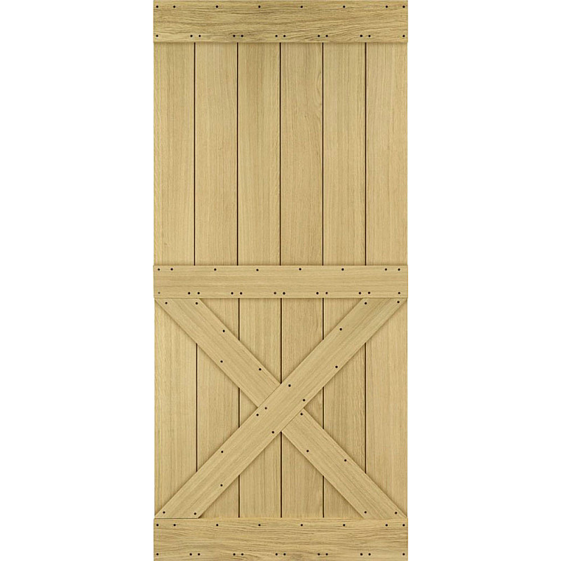 Dřevěné posuvné dveře MODERN RUSTIC X - Dub Fladr Dřevěné posuvné dveře MODERN RUSTIC X - Dub Fladr