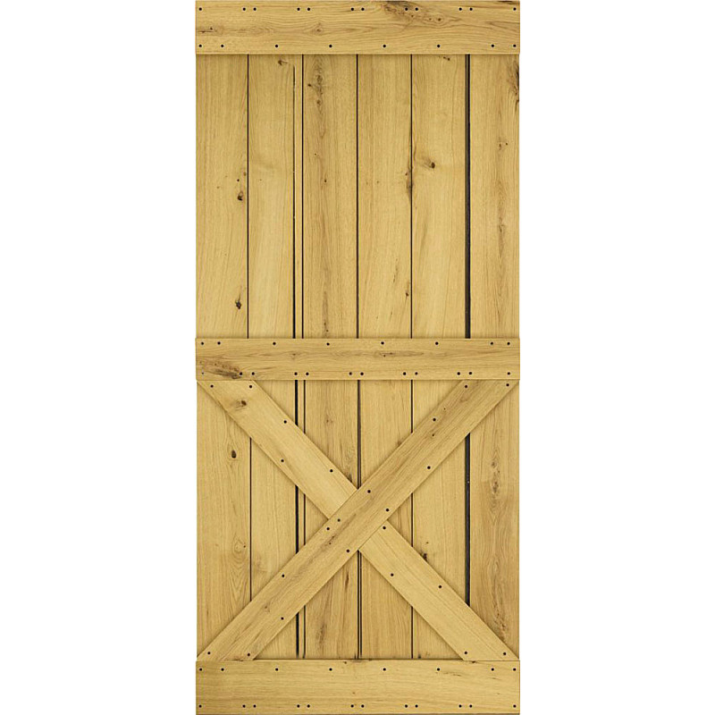Dřevěné posuvné dveře MODERN RUSTIC X Dřevěné posuvné dveře MODERN RUSTIC X