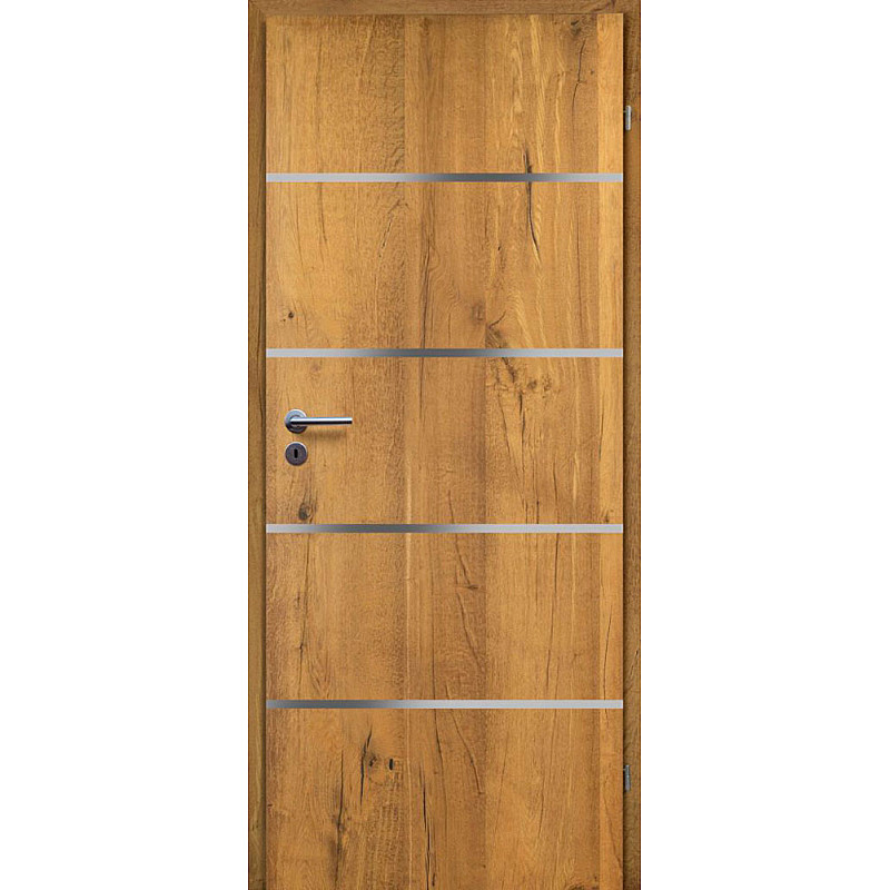 Holztür MODERN 02/V - Eichenbronze Holztür MODERN 02/V - Eichenbronze